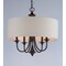 Maxim Lighting Bongo 5-Light 22" Wide Oil Rubbed Bronze Pendant Light 10015OMOI - alternate 3